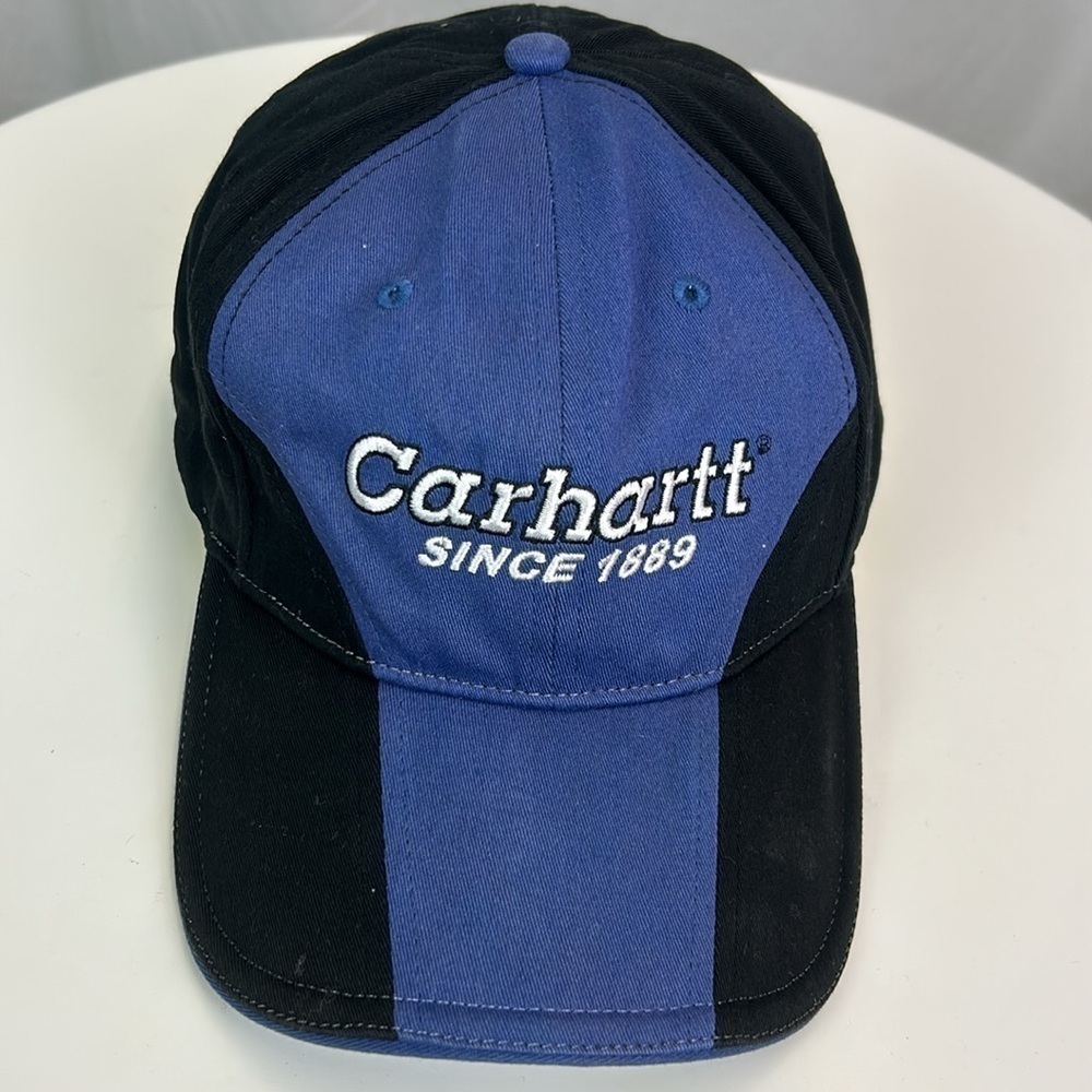Carhartt Since 1889 Flex Fit Cap From 2006 Size 7 1/4” Blue Black Colorb…